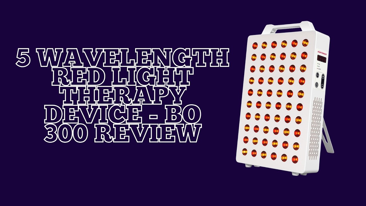 5 Wavelength Red Light Therapy Device - BO-300 Review