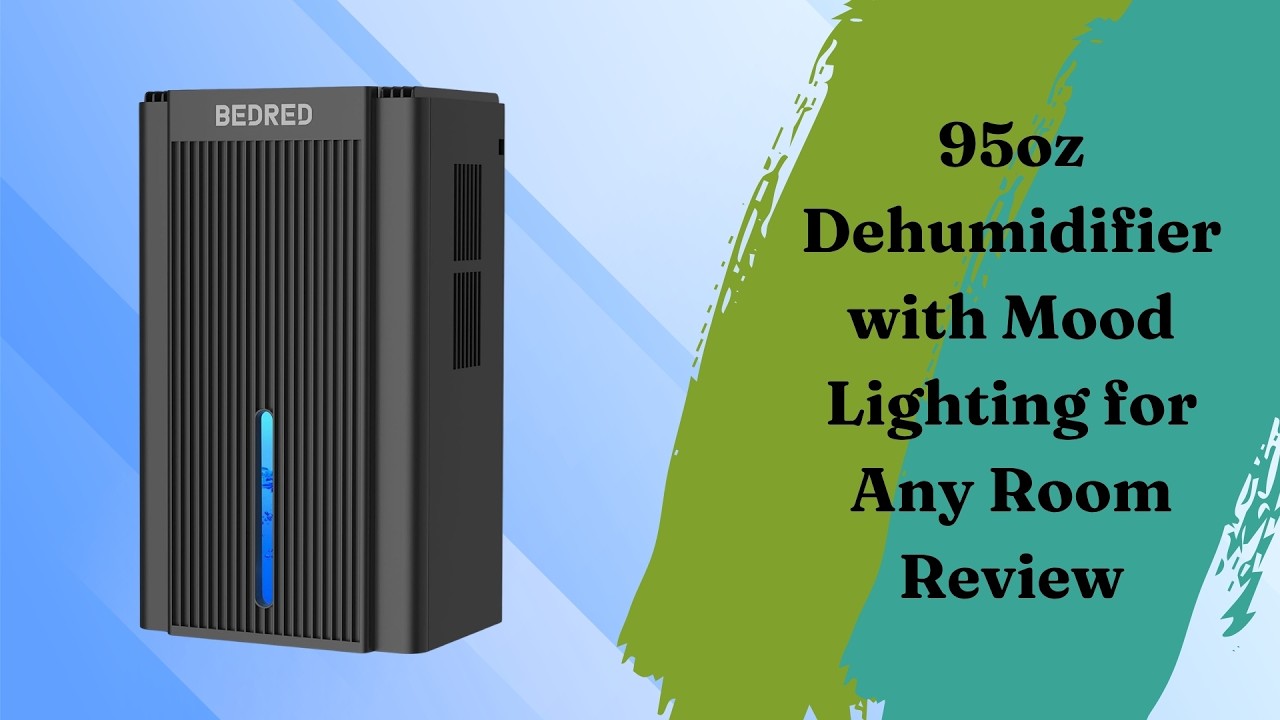 95oz Dehumidifier with Mood Lighting for Any Room - Review