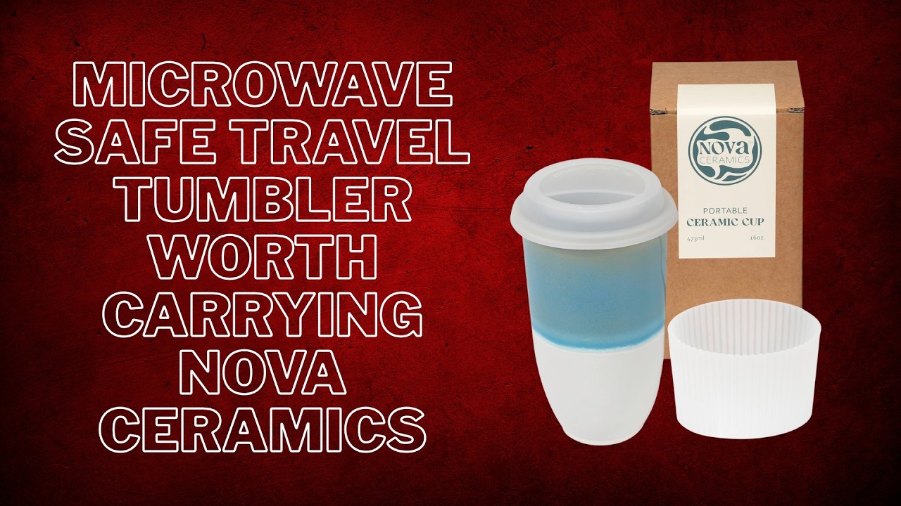 Microwave Safe Travel Tumbler WORTH Carrying - NOVA CERAMICS