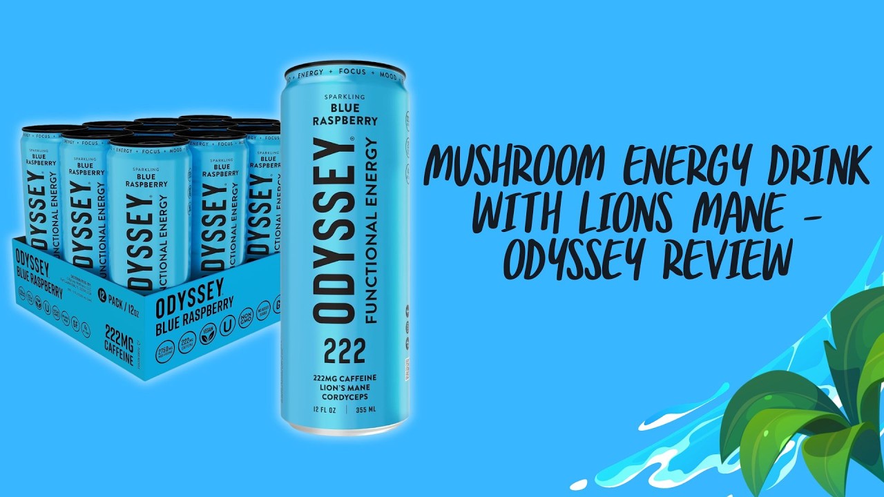 Mushroom Energy Drink with Lions Mane - Odyssey Review