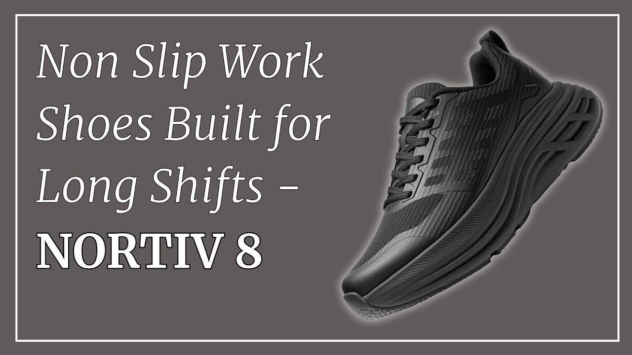 Non Slip Work Shoes Built for Long Shifts - NORTIV 8