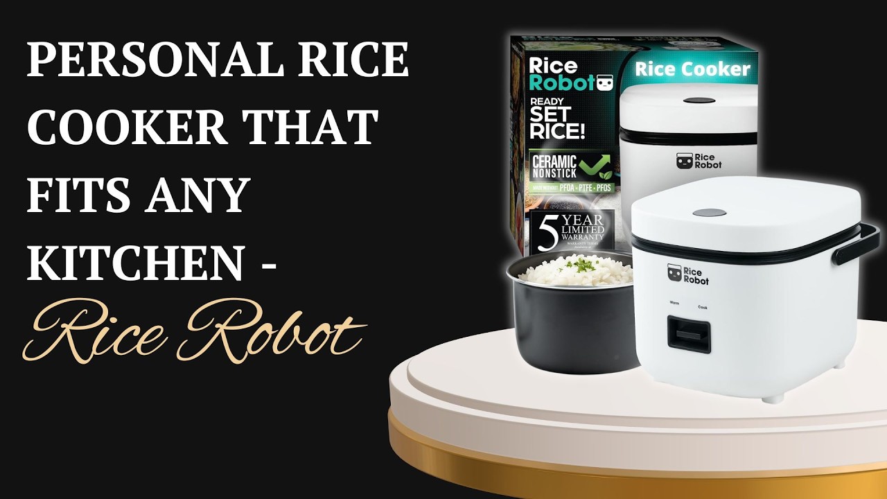 Personal Rice Cooker That Fits Any Kitchen - Rice Robot