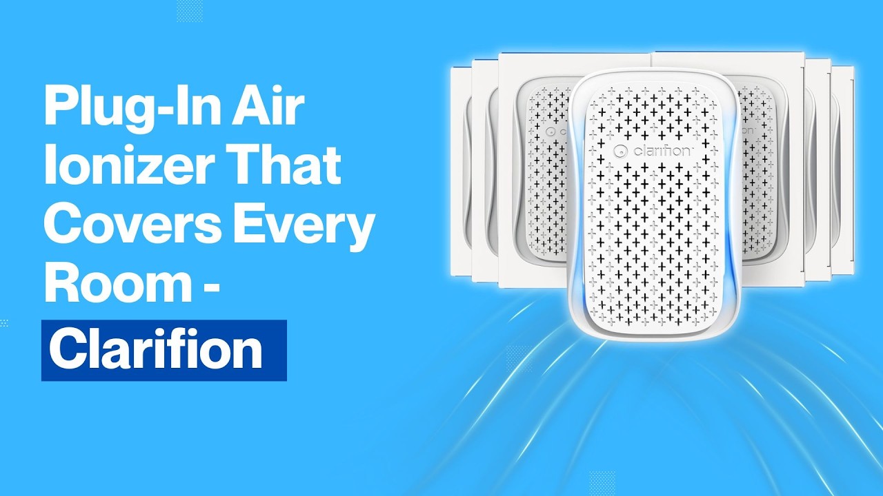 Plug-In Air Ionizer That Covers Every Room - Clarifion