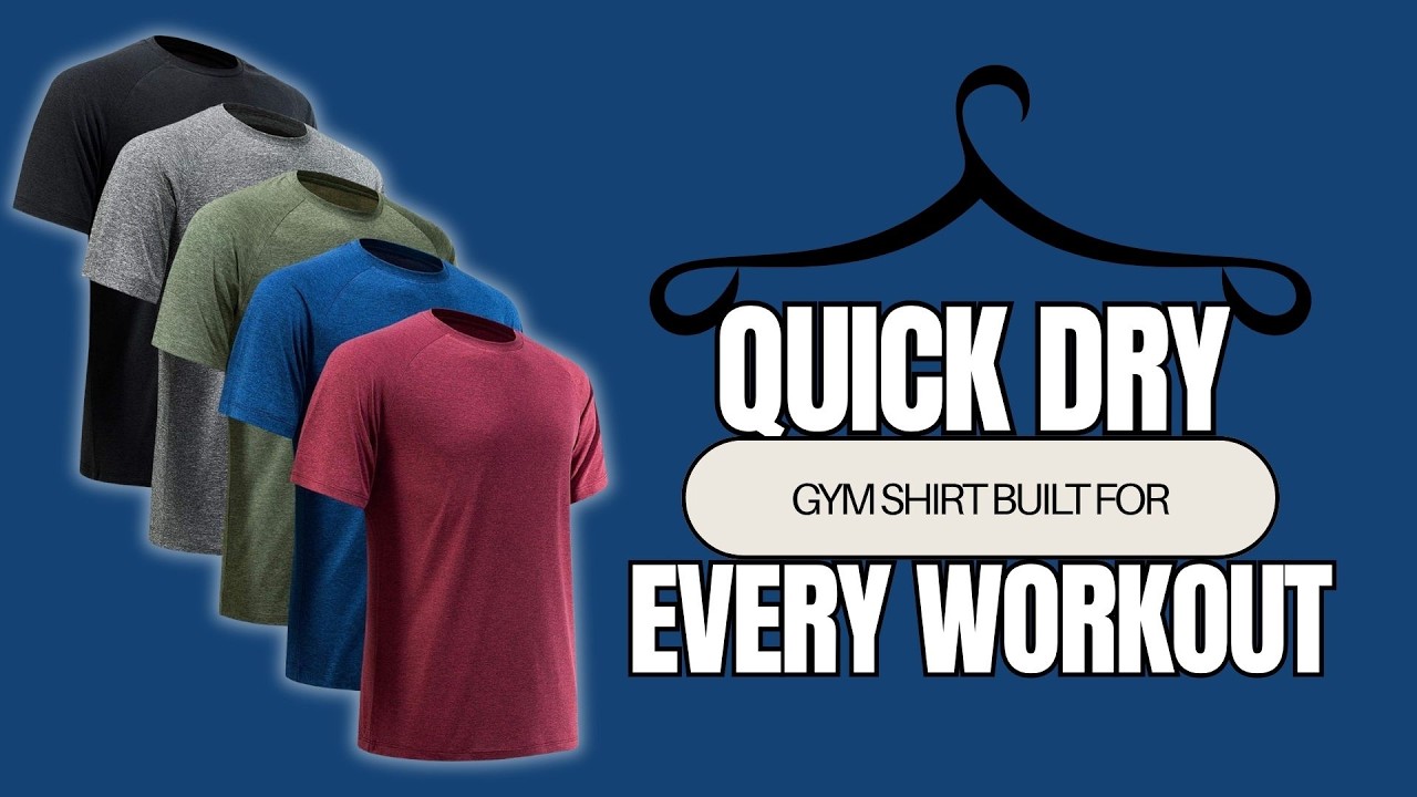 Quick Dry Gym Shirt Built for EVERY Workout
