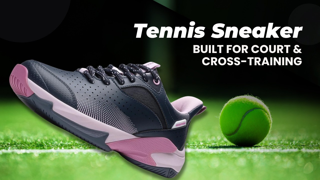 Tennis Sneaker Built for Court AND Cross-Training