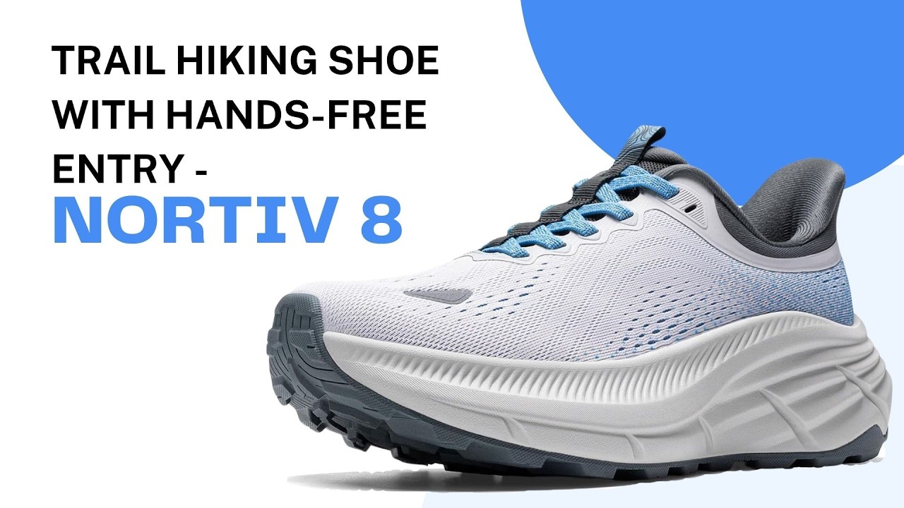 Trail Hiking Shoe with Hands-Free Entry - NORTIV 8