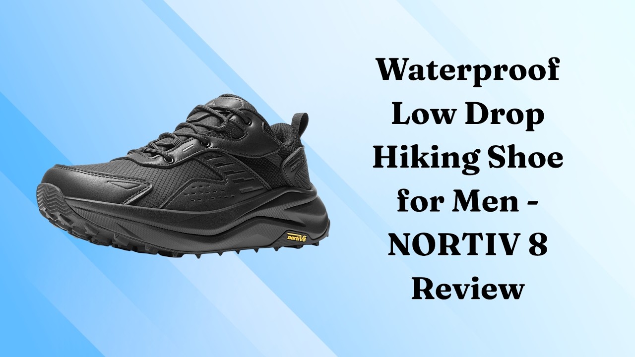 Waterproof Low Drop Hiking Shoe for Men - NORTIV 8 Review