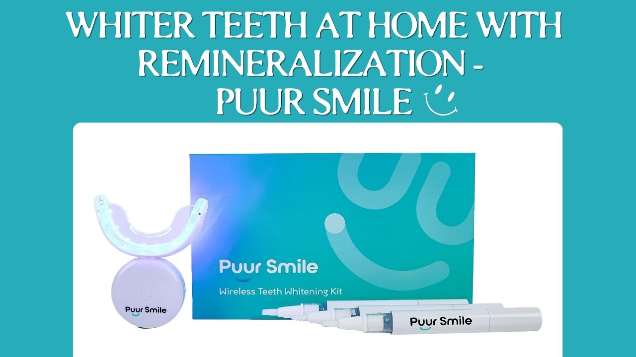Whitening Kit with LED Light and Remineralization - Puur