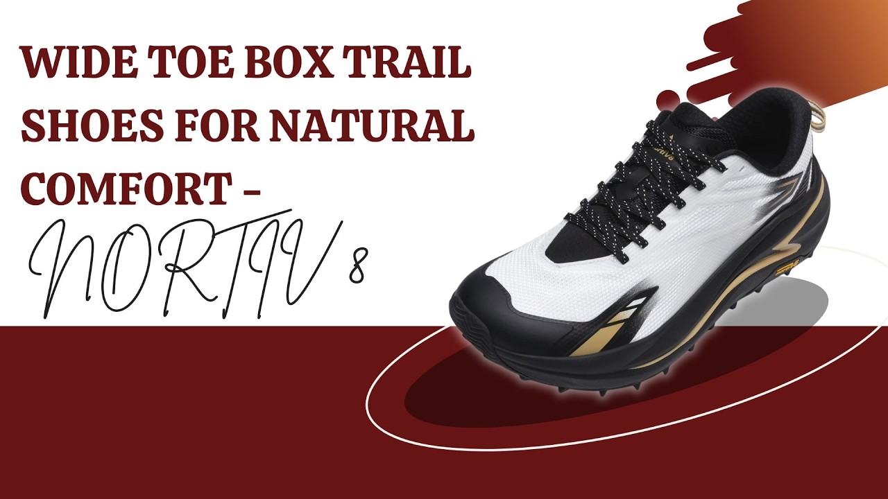 Wide Toe Box Trail Shoes for Natural Comfort - NORTIV 8